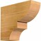 Ekena Millwork Ridgewood Rough Sawn Rafter Tail, Western Red Cedar, 4"W x 10"H x 12"L RFT04X10X12RID00RWR - alternate 1